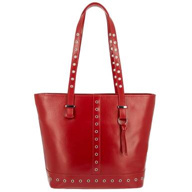 Женская сумка-шоппер Versado B798 relief red