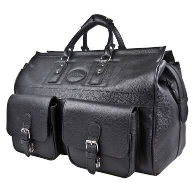 Кожаный саквояж Carlo Gattini Fabriano black (арт. 4008-01)