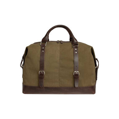 Дорожная сумка Lakestone Miles Green/Brown